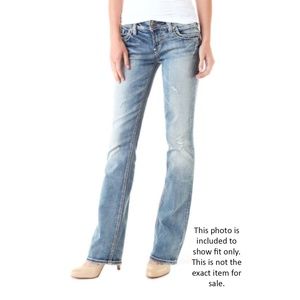 Silver Aiko Bootcut W27